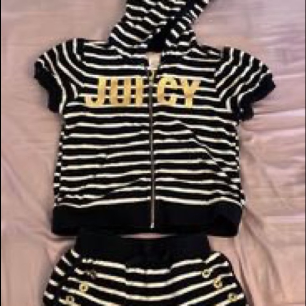 Juicy Couture Toddler Girls 2-pc. Short Set 5T